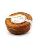 Buy D. R. Harris Almond Shaving Soap in Mahogany Bowl | Premium Shaving Products | International Shipping Available - Buy Online on GoSupps.com