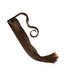 Black-Brown Braid Ponytail Hairpiece - 60 cm Clip-On Hair Extensions with Bangs for Instant Style - Buy Online on GoSupps.com