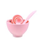 Minkissy Face Mask Stirring Bowl Set | DIY Facial Mask Tool Kit with Silicone Brush & Spoon | Ideal for Women & Girls - Buy Online on GoSupps.com