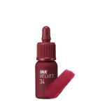 Peripera Ink the Velvet Lip Tint - High Pigment, Longwear, Weightless - Smoky Red - Buy Online on GoSupps.com