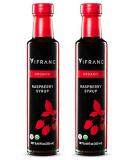 Vifranc Organic Raspberry Fruit Syrup 250 ML - Pack of 2 - Buy Online on GoSupps.com