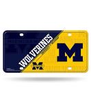 Rico Industries NCAA Unisex Metal License Plate Tag Michigan Wolverines 6 x 11.5-" Team Color - Buy Online on GoSupps.com
