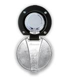 Ambassador Marine Aidack Stainless Steel Lid/Plastic Recessed Shut-Off Valve/Mixer Chrome/Black - Buy Online on GoSupps.com