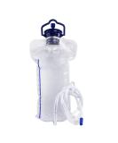 Enema Bag Kit - Reusable Colon Coffee Enema Cleansing Kit with 10 Replacement Silicone Hoses - 1200ML Home Douche Cleaner - Buy Online on GoSupps.com