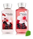 Buy Bath & Body Works Japanese Cherry Blossom Shower Gel & Body Lotion Set | 10 fl oz & 8 fl oz - International Shipping Available - Buy Online on GoSupps.com