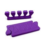 LASSUM 10 Pcs Soft Foam Finger Toe Separator - Nail Art Manicure Pedicure Tools | Random Color - Buy Online on GoSupps.com