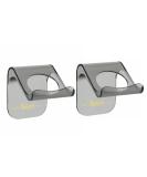 Ikaar 2-Piece Self-Adhesive Razor Bracket Shower Holder | Waterproof Razor Storage | Electrorasiser Wall Mount - Buy Online on GoSupps.com