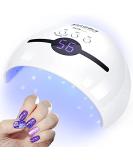 Buy Nailgirls 48W UV LED Nail Dryer - Smart Timer & LCD Display for Gel Nails | Best Nail Lamp for Home & Salon - Buy Online on GoSupps.com