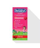 Benadryl Allergy Children's Liquid 8 oz - Fast Relief for Kids' Allergies - Buy Online on GoSupps.com