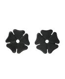 AJ Tack Wholesale Spur Rowels Black 1 1/8" Cloverleaf - Buy Online on GoSupps.com