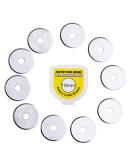 AUTOTOOLHOME 18mm Rotary Cutter Blades - 10 Pack Replacement Blades for Fabric, Paper, Quilting, Scrapbooking, Sewing, and Patchwork - Buy Online on GoSupps.com