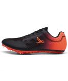 Professional Track and Field Spikes Shoes - Lightweight Racing Sneakers for Men, Women, and Kids in Black Orange - Perfect for Sprinting, Running, High Jump - Size 8.5 Women/7 Men - Buy Online on GoSupps.com