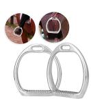 Children Premium Stirrups for Saddle Lightweight Safety Horse Saddle English Riding Flex Fillis Hand-polished Iron Horse Stirrup - Buy Online on GoSupps.com