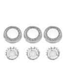 Fdit 3 Pcs Steel Shaver Head Replacement for Philips HQ4 HQ46 HQ481 HQ851 HQ6990 HQ803 - Durable & Reusable Packaging - Buy Online on GoSupps.com