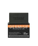 Dermis8  Detoxifying Soap Bar with Coconut Charcoal & Peppermint  200gr - Buy Online on GoSupps.com
