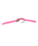 Tungsten Bead Head San Juan Worm Fishing Flies - 1 Dozen on Mustad Signature Fly Hook Size 14 - Red, Pink, Brown or Assorted Colors - Buy Online on GoSupps.com