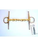Amidale Full Cheek Waterford Horse Bit Copper Mix German Silver Stainless Steel 5.5 Inches - Buy Online on GoSupps.com