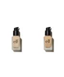 e.l.f. Flawless Finish Foundation | Lightweight Medium Coverage & Semi-Matte | Beige & Vanilla Shades - Buy Online on GoSupps.com