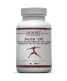 Biospec Nutritionals Bio-Cal 1200 - 100 Tablets: High-Quality Calcium Supplement - Buy Online on GoSupps.com