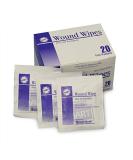 Antiseptic Wound Wipes - Pack of 20 | Disinfectant Cleansing Towels - Buy Online on GoSupps.com