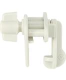 Attwood 11404-6 Pontoon Replacement Latch - Universal Sizing for Square Frames - Fits 1 to 1 1/4 - Left or Right-Hinge Gate - Buy Online on GoSupps.com