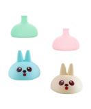 DOITOOL Pressure Drum Massage Set - 4Pcs Silicone Palm Cups for Burping & Expectoration - Buy Online on GoSupps.com