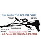 Knee Exerciser Pro Dual Knee Pulley: Knee Replacement Therapy   TKA  ACL & Knee Contracture Rehab  POLEA DE RODILLA - Buy Online on GoSupps.com