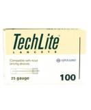 Chronimed/Hypoguard Techlite Lancets 25 Gauge - Pack of 100 - CJ880125 - Buy Online on GoSupps.com
