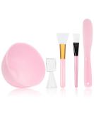 DIY Facial Mask Mixing Bowl Set with Silicone Tools - Brushes, Stick, Spatula - Buy Online on GoSupps.com