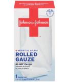 Johnson & Johnson Red Cross 3" x 2.5 Yards - 1 Count (Pack of 6) | International Shipping Available - Buy Online on GoSupps.com