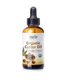 Nuvia Organics Castor Oil - USDA Organic Pure & Non-GMO 1oz | Best for Hair & Skin Care - Buy Online on GoSupps.com