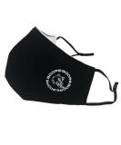 BOORE Washable Face Mask - Reusable 3 Layer Cotton Adjustable Fit for Gym & Recreation - Black for Men & Women - Buy Online on GoSupps.com