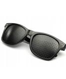 Retoo raster glasses for eye training raster multidot glasses perforated glasses Pinhole Glasses Ayur Read Pro gridlasses perforated grid glasses multi-dot glasses correction glasses for eye gymnastics black - Buy Online on GoSupps.com