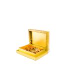 Sweetland London Maamoul Dates Assortment - 250g | Handmade Cookies| Ramadan Mother's Day Easter & Eid | ma'amoul date with Pistachio almond seasame and Mix date | UK Made | Gold Gift box - Buy Online on GoSupps.com