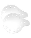 Clear Vented Polycarbonate Eye Shields - Universal Fit (Left/Right) - 2 Pack | International Shipping Available - Buy Online on GoSupps.com