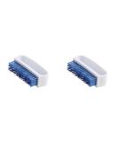 Jantex Nail Brush Blue 7.5 cm (Pack of 2) Blue 75(L)mm (Pack of 2) - Buy Online on GoSupps.com