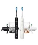 Philips Corded Electric Black Toothbrush for Unisex Adults - White & Black | International Shipping Available - Buy Online on GoSupps.com