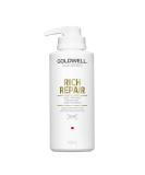 Buy Goldwell DLS Rich Repair 60 Seconds Treatment 500ml - Best Repairing Hair Treatment for Damaged Hair - International Shipping Available - Buy Online on GoSupps.com