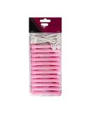 GLAMSA 12 Perming Rods for Hair Styling - Pink 7MM - Heatless Curling DIY Tool for Salon-Quality Curls at Home - Buy Online on GoSupps.com