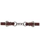 Weaver Leather Latigo Leather Single Link Chain Curb Strap - High-Quality Horse Tack - Buy Online on GoSupps.com