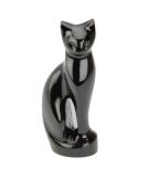 Urns UK Hand Crafted Design Funeral Stanley Cat Cremation Urn Black - Buy Online on GoSupps.com