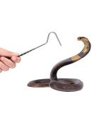 Stainless Steel Snake Hook - Extendable 16.5-68cm - Reptile Catcher Tool for Controlling and Moving Snakes - Buy Online on GoSupps.com