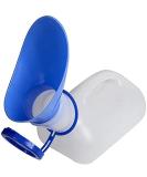 Unisex Portable Potty Urinal for Car | Bedpans Pee Bottle with Lid and Funnel | Travel Toilet for Men, Women, Old Man, Child - Ideal for Camping and Outdoor Activities - Buy Online on GoSupps.com