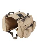 Pssopp Dog Pack Breathable Pet Outdoor Backpack Hound Travel Camping Hiking Saddle Bag Dog Rucksack with 2 Capacious Side Pockets for Medium and Large Dogs - Buy Online on GoSupps.com