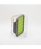Small Green Silicone Fly Box for Fly Fishing with Ice Jig Slots - Compact Fishing Tackle Organizer - Buy Online on GoSupps.com
