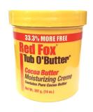 Red Fox Tub O'Butter Cocoa Butter Moisturizing Creme 14 oz (Pack of 3) - Hydrating Body Cream Triple Pack - Buy Online on GoSupps.com