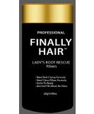 Root Touch Up Concealer & Hair Thickener - Cover Roots & Grey Hair - Lady's Root Rescue Dark Brown (28g) - Finally Hair - Buy Online on GoSupps.com