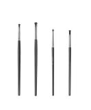 SALOCY Mini Smudge Brush for Eyeliner Eyeshadow Brushes Eyeliner Brush for Powder Gel Cream Liquid Concealer  Eye liner Blending  Highlighting brush Concealer Brush  Natural Bristles Pony Hair Eye Makeup Brush Sets Set-1 - Buy Online on GoSupps.com