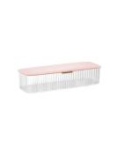 AirTime Pink Storage Organizer for Colored & Disposable Contact Lenses - Universal Transparent Box for All Brands - Ideal for Daily Use - Buy Online on GoSupps.com
