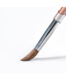 Kads 100% Kolinsky Sable Acrylic Brush | Round Head Ruffled Nail Art Brush (8#) - Perfect for Manicure & Acrylic Application - Buy Online on GoSupps.com